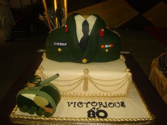 Army Coat Cake