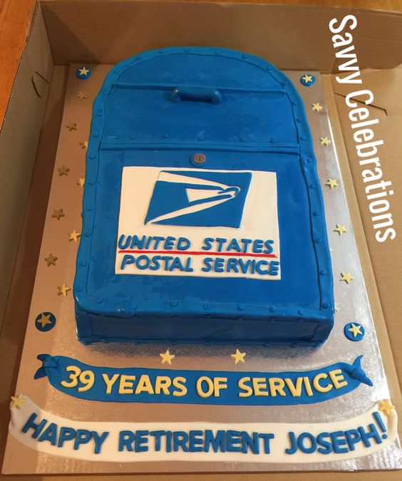 Postal Box Style Cake