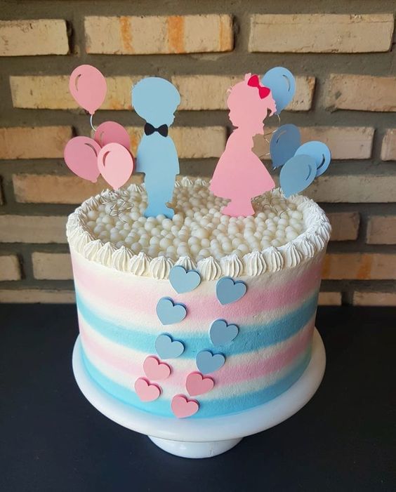 Gender Reveal Cake Ideas