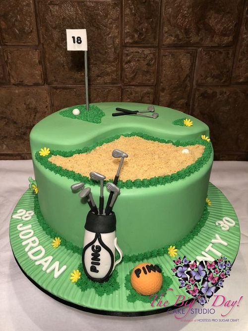 Golf Ground Cake
