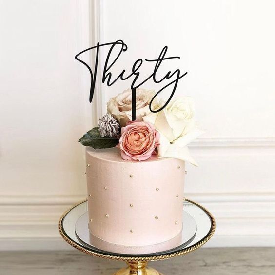 30th Birthday Cake Ideas