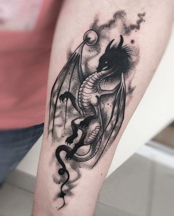 Dragon on Arm