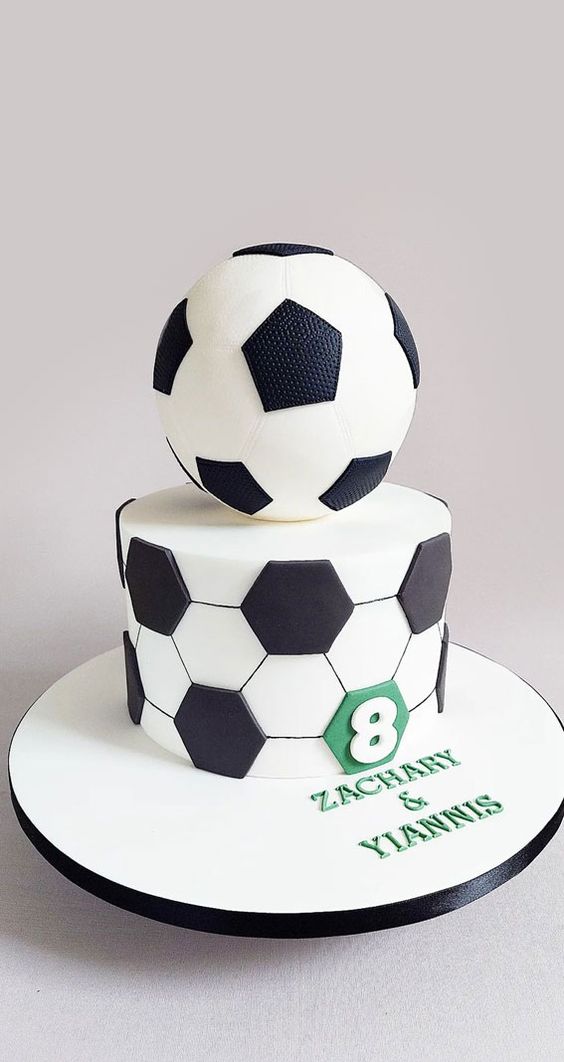 Football on Cake