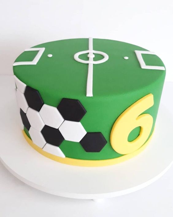 Football ground style Cake